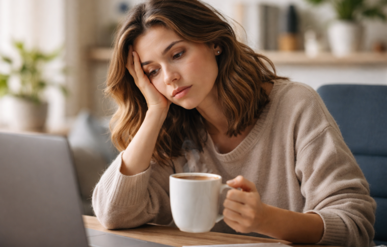 Stres, sen i napięcia mięśniowe a wygląd twarzy